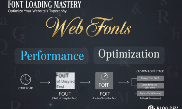 Web Font Performance: Loading Custom Fonts Without Slowing Your WordPress Site