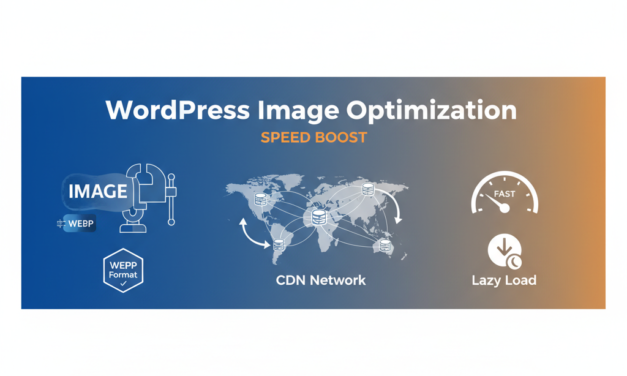 WordPress Image Optimization: Serving WebP, Lazy Loading & CDN Best Practices