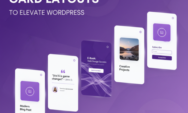 Transform Your WordPress Sites With 9 Innovative Divi 5 Card Layouts